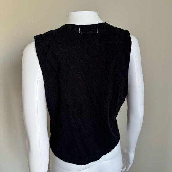 Marek + Richard Crop Tank Black Size M - Picture 4 of 6